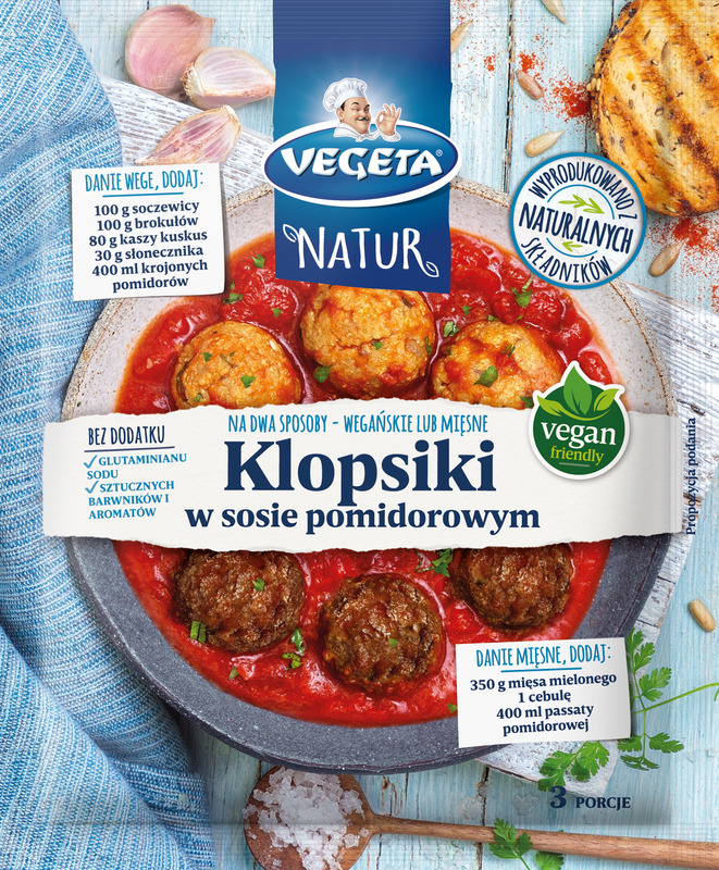 Fix Vegeta Natur Klopsiki W Sosie Pomidorowym Podravka