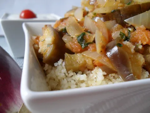 Couscous sa Patlidzanom