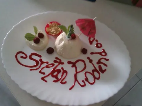 Rođendanska Panna Cotta ;)