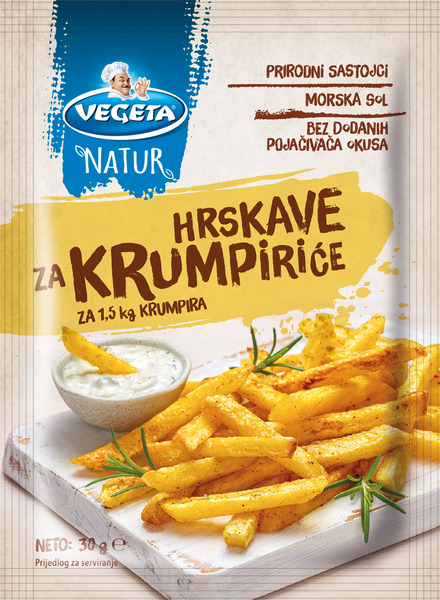 Vegeta Natur za hrskave krumpiriće