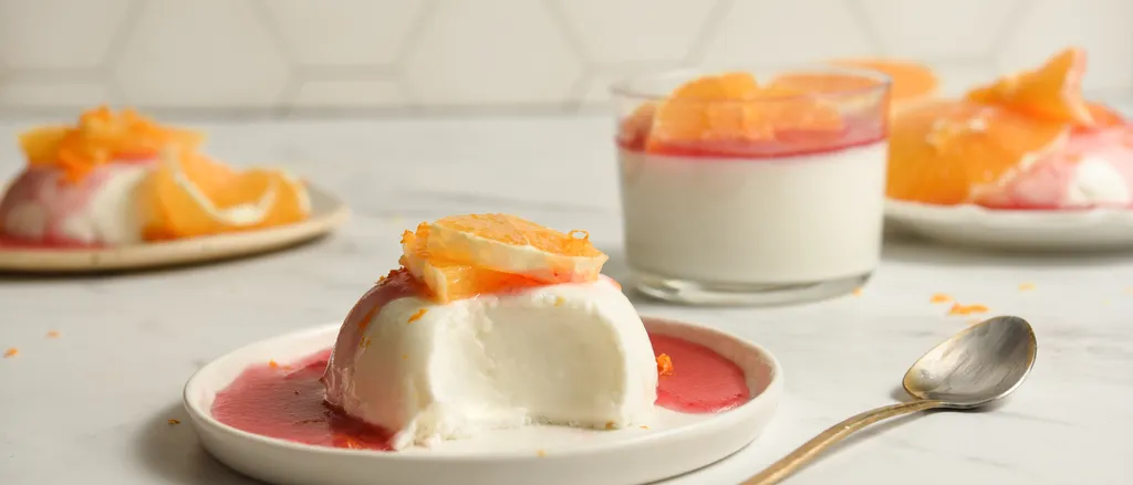 Panna cotta s narančom