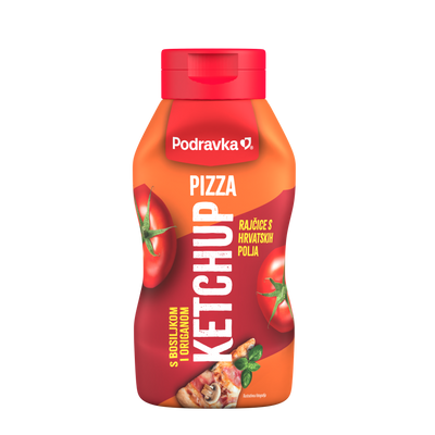 Ketchup pizza