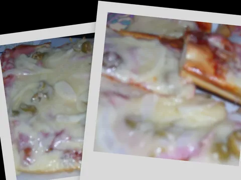 Susam focaccia pizza