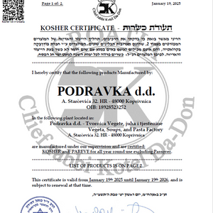 Kosher - Vegeta Factory