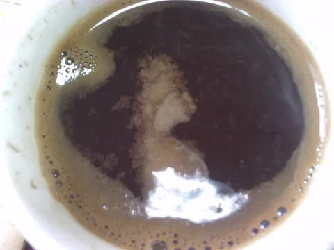Cream coffee