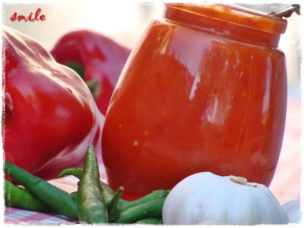 Moj ajvar:))