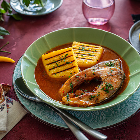 Fish paprikash