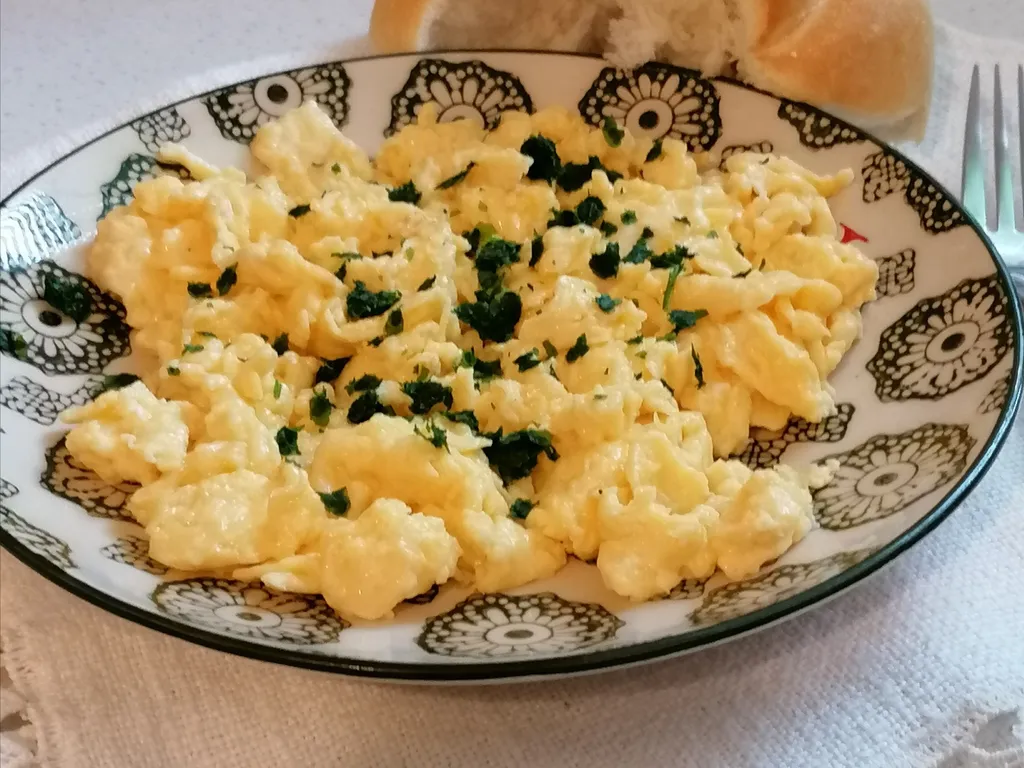 Hrærð egg