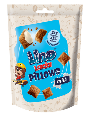 Lino Lada pernite umplute cu crema de lapte