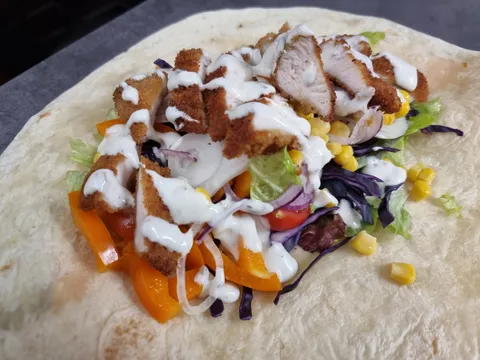 Tortilje s paniranom piletinom