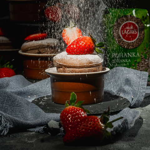 Pohankové suflé s limetkou