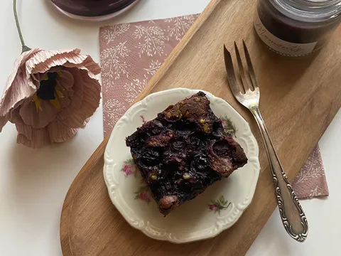 Coko Brownies sa borovnicama 