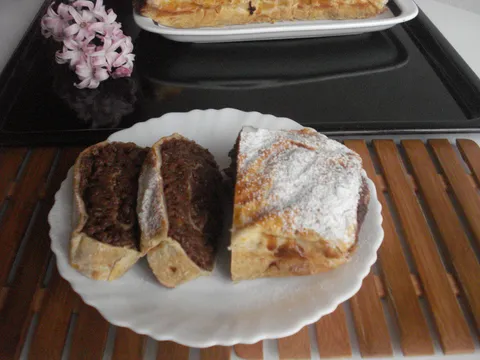 Sočna jabu-čoko lisnata savijača