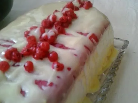 Panna cotta u crvenom