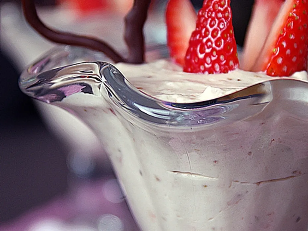 Jagode-marshmallow krema!