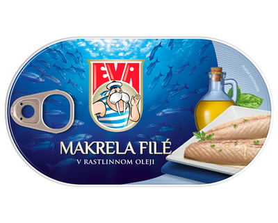 EVA Makrely v rastlinnom oleji