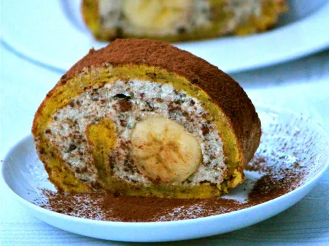 Banana split rolat -ciciban
