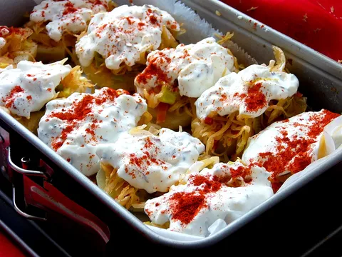 Krompir punjen kiselim kupusom - Coolinarika