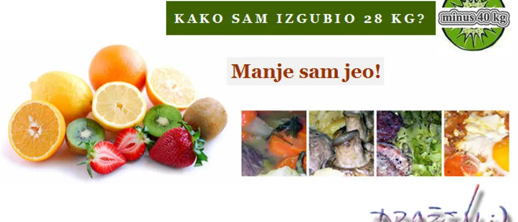 Kako sam izgubio 28 kg?