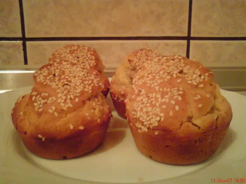 muffins  sa piletinom i sampinjonima