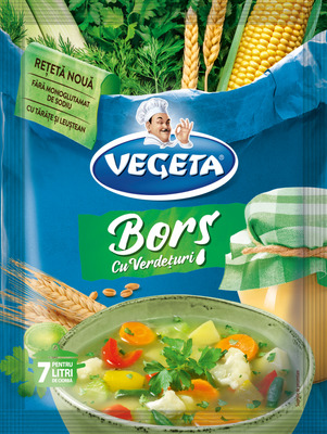 Vegeta Borș cu Verdețuri