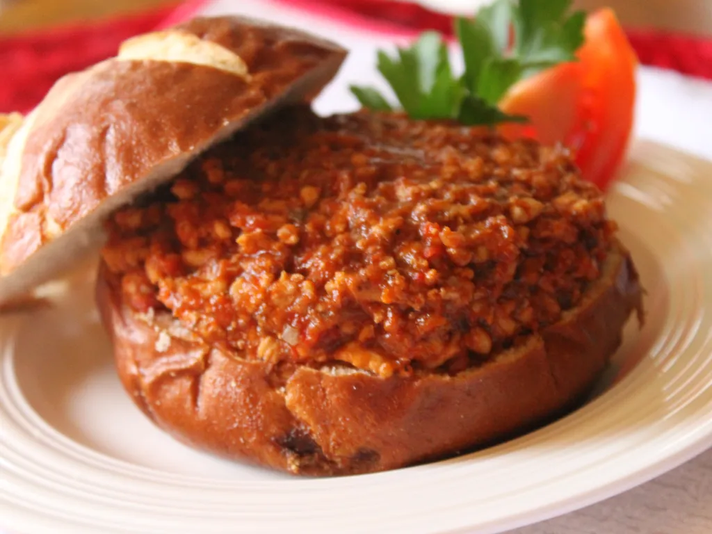 Sloppy Joe sandwich...