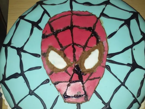 spiderman torta