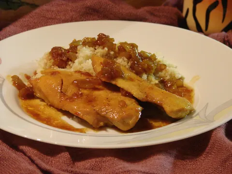 Marokanska piletina s cous-cousom