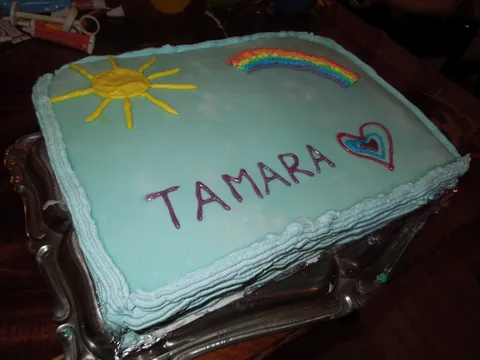 Rainbow cake