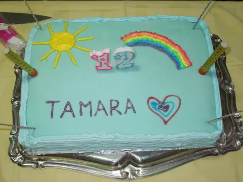 Rainbow cake