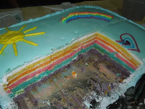 Rainbow cake