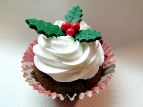 Božićni cupcake