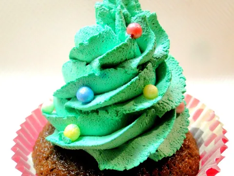 Božićni cupcake