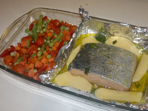 Ja sam dodao i podlogu od krumpira