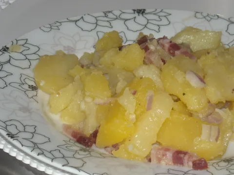 Restani krompir s pancetom