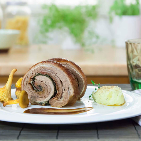 Pieczona rolada cielęca