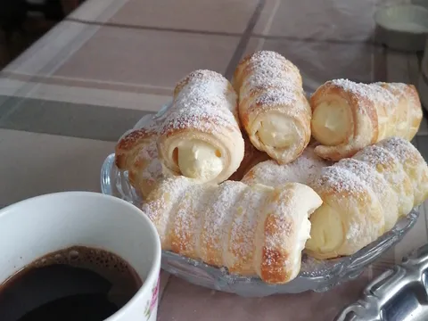 Rolnice sa kremom od vanilije 