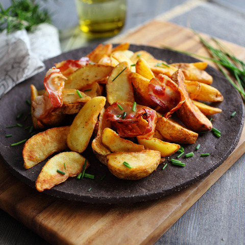 Křupavé pečené brambory