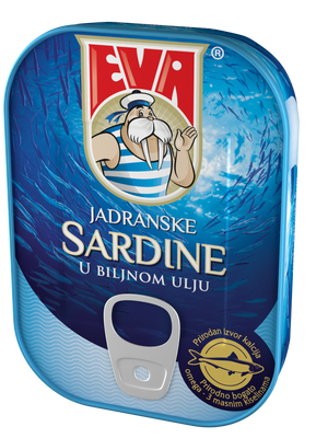 Jadranske sardine u biljnom ulju