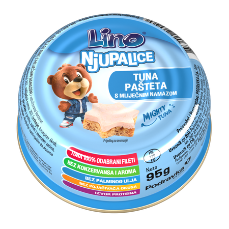 Tuna pate with dairy spread