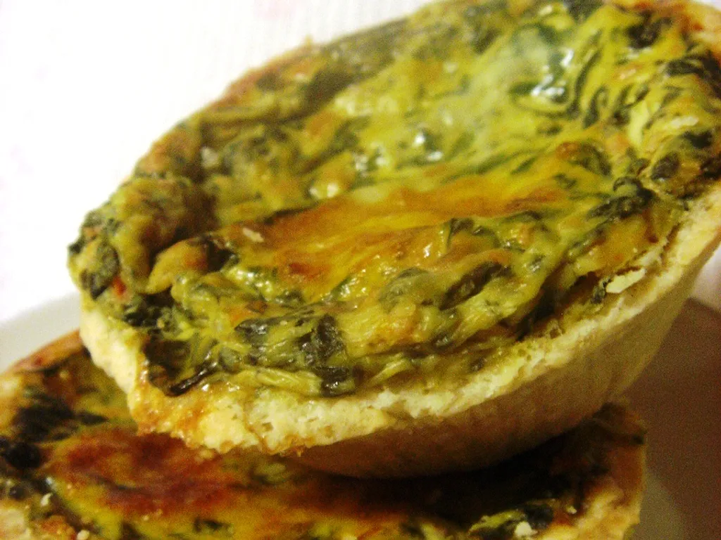 Quiche sa špinatom