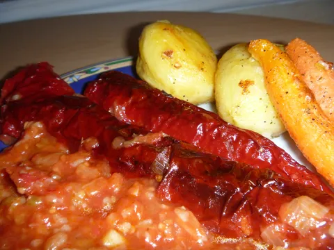 Posne punjene suve paprike