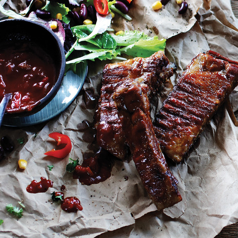 Grilovaná žebírka