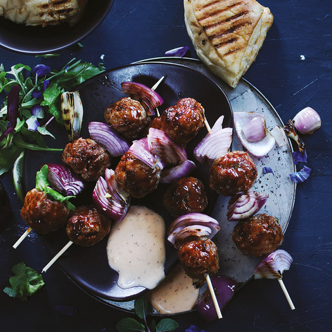 Špízy z mletého telecího masa