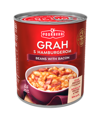 Beans with bacon