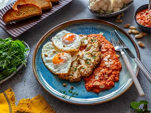 Cvjetača u Romesco umaku