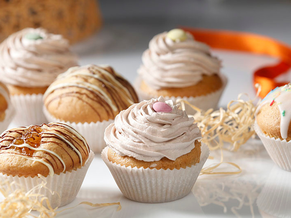Božićni muffini s nadjevom od jabuka