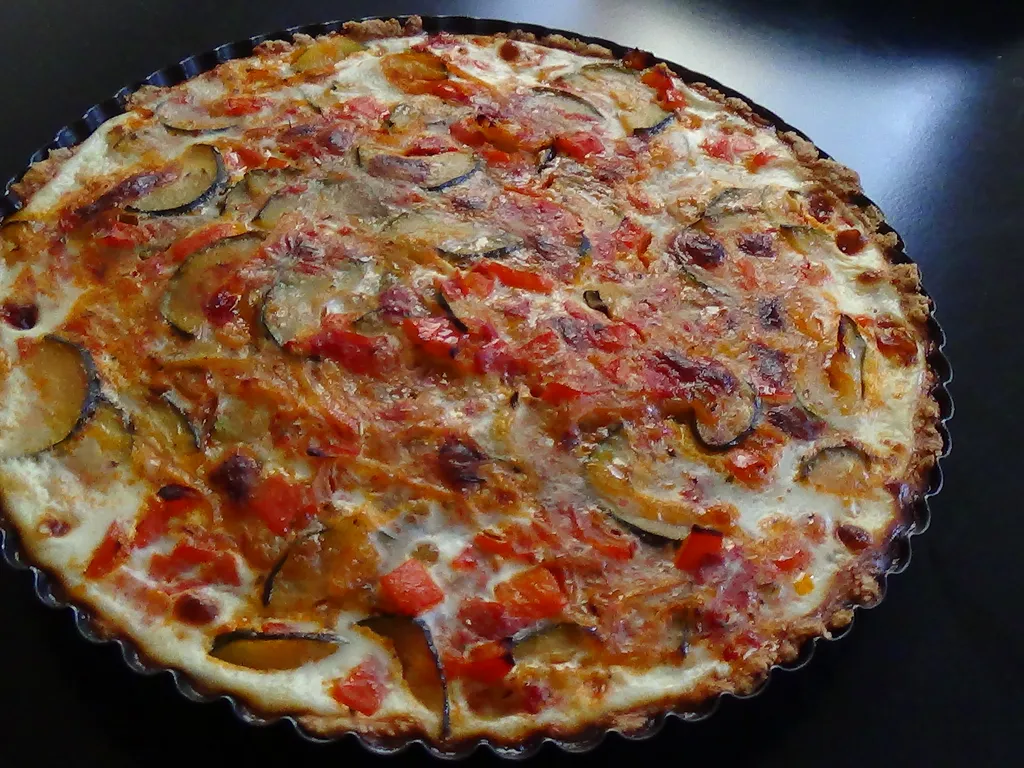 Quiche sa zobenim mekinjama i povrćem