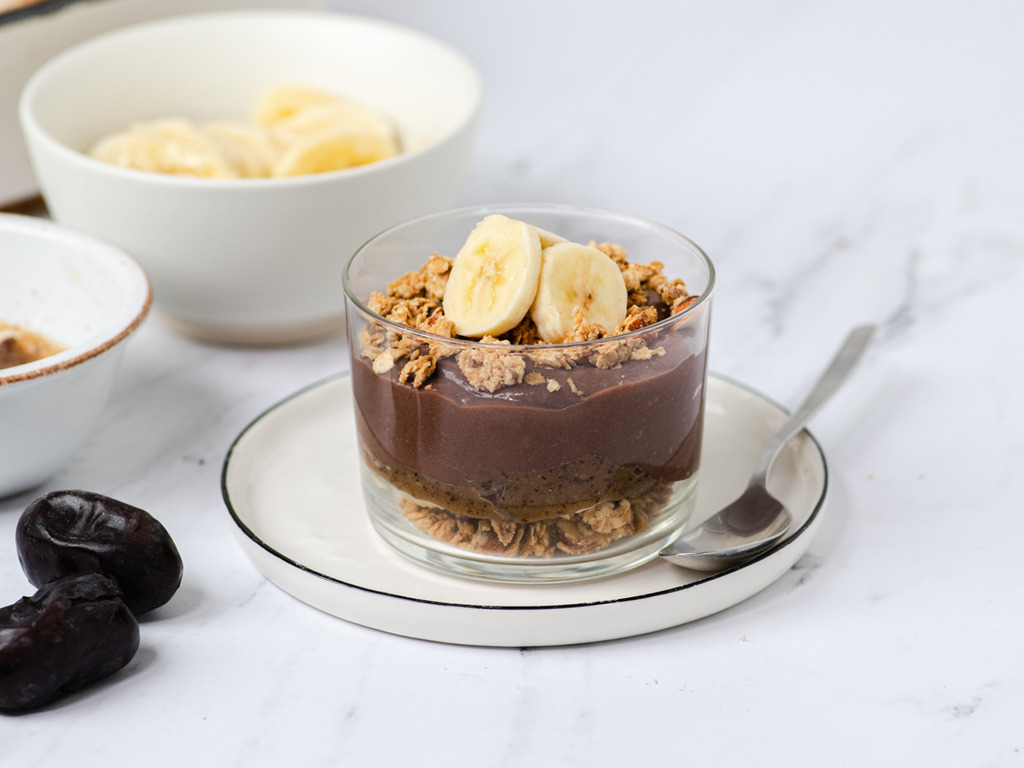 Proteinska banoffee u zdjelici