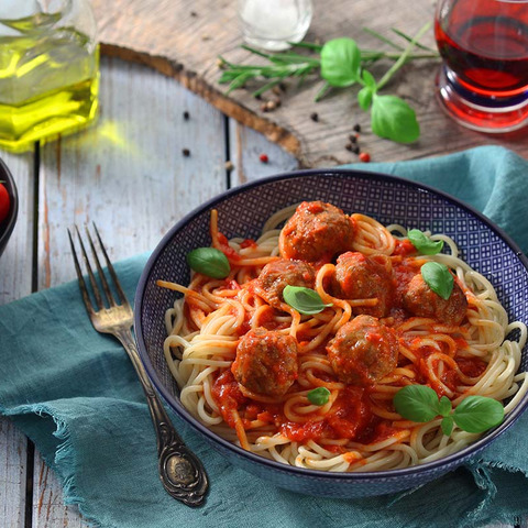 Masové kuličky s rajčatovou omáčkou